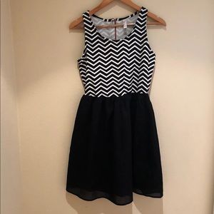 Cute chevron patterned dress